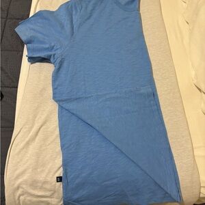NOT AVAILABLE GAP Men's Sky Blue Short Sleeve Tee